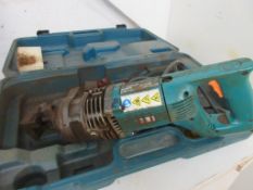 Ogura HBC-816 electro hydraulic rebar cutter, serial no. 474091, 110v