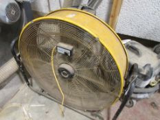 Sealey mobile industrial drum fan, 110v