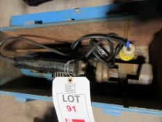 Ogura HBC-225 electro hydraulic rebar cutter, serial no. 432071, 110v