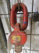 Two JDT lifting eyes NB: This item has no record of Thorough Examination. The purchaser must