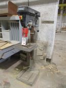 Draper HD25/2CF pillar drill, serial no. 0605070 with rise & fall table