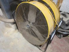 Sealey mobile industrial drum fan, 110v