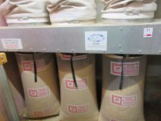 Air Plant three bag dust extractor system to include galvanised ducting