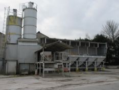 Concrete steel framed batching plant. All-inclusive Lot: Bid for lots 20 to 20D as a whole.