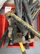 Quantity of assorted hammers