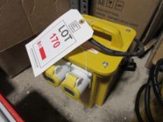 Faithful twin outlet site transformer, 240v