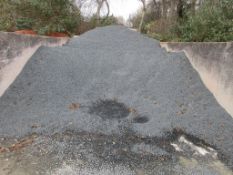 Approx 30 ton of black basalt aggregate
