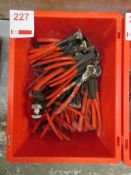 Quantity of assorted wire cutters