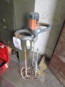 Belle 1600E paddle mixer,110v, two spare paddles