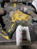 Dewalt XR 18V cordless compact wrench- no charger or batteries