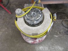Un-named industrial concrete polisher, 110v