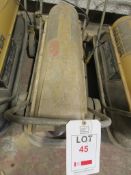Master portable diesel space heater, 110v