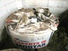 Cemex 1 ton dumpy bag of black mortar