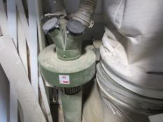 Un-named twin bag dust extractor system
