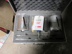 Assorted core drills and masonry drill bits