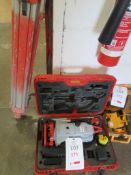 Leica TCR110 laser level with case & tripod