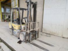 Daewoo D305-3 diesel dual mast forklift truck, with side shift, serial no. 90 08592 (2003), 3000kg