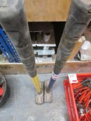 Two sledgehammers
