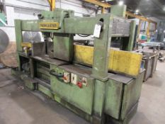 Trennjaeger PMC 12-N circular cold saw, machine no. 477 (1990) pneumatic clamping, with infeed and