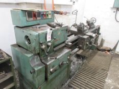 TOS Trencin SN40-50B gap bed lathe with 3 & 4 jaw chucks and quick change tool post, serial no.