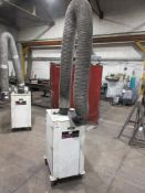 Fumex P-001 MF-Filter mobile fume extraction unit with flexi-hose serial no. 202007770 (2020)