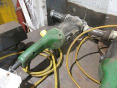 Hitachi 110v angle grinder
