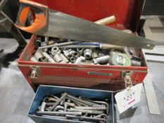 Britool tool chest, socket set, allen keys, squares etc.