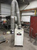 Fumex P-001 MF-Filter mobile fume extraction unit with flexi-hose serial no. 202007764 (2020)