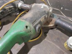 Hitachi 110v angle grinder