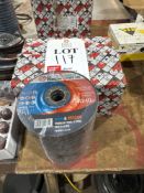 One box & one pack of Bra Beta steel & stainless steel grinding discs size 125 x 6.5 x22.23