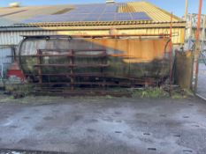 Cantilever rack and contents of steel stock as lotted