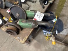 Hitachi G18SE3 and Hitachi G23SF2 110v 230mm angle grinders