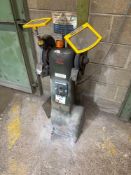 Floor standing twin grinder
