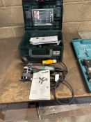 Metabo KFM 9-3 RF bevelling tool 110v with case