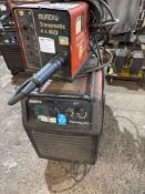 Murex 353 Mig welder with Murex Transmatic 4x4HD feeder s/n 98B/02618