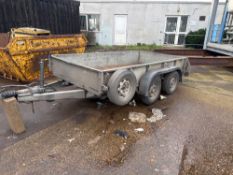 Ifor Williams KFG27 twin axle 10' trailer 2700kg