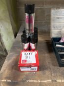 Seven tins of S-360 anti-spatter spray and half box of soapstone