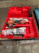 Hilti HDM330 resin gun with case