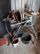 Ridged 300 heavy duty pipe threading machine