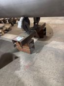 Pair of small manual roll manipulators (excludes contents)