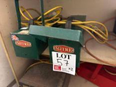 Two Miter Welding Products Ltd 110v welding rod heaters