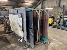 10 various welding screens as lotted