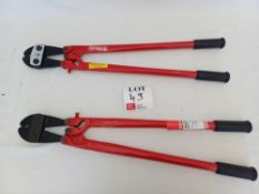 H.K.Porter Bolt cutters X2