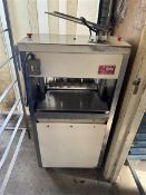 Ayres Jones Ltd commercial bread slicer, machine no. GI 19949, 240v