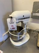 KitchAid heavy duty bench top mixer, model SKPMS, bowl 8" diameter
