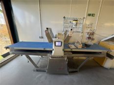 Rondo Doge pastry brake, model XSFA612, serial no. C0A123103, 2 x 650mm belt width x 1300mm,