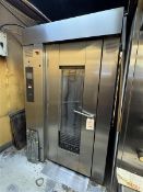 Mono single rack oven, model MX-ECO-Touch, internal dimensions 1m x 1m
