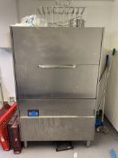 Kromo commercial dishwasher with cleaning trays and spare attachments A ‘point of work’ risk