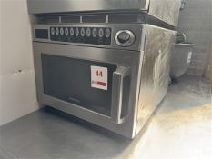 Samsung CH1929 stainless steel commercial microwave, serial no. A04M7WAK200056E