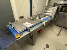 Glimek Moulder conveyor, type M0881, serial no. 419 (2008), three pairs of 400mm adjustable pressure